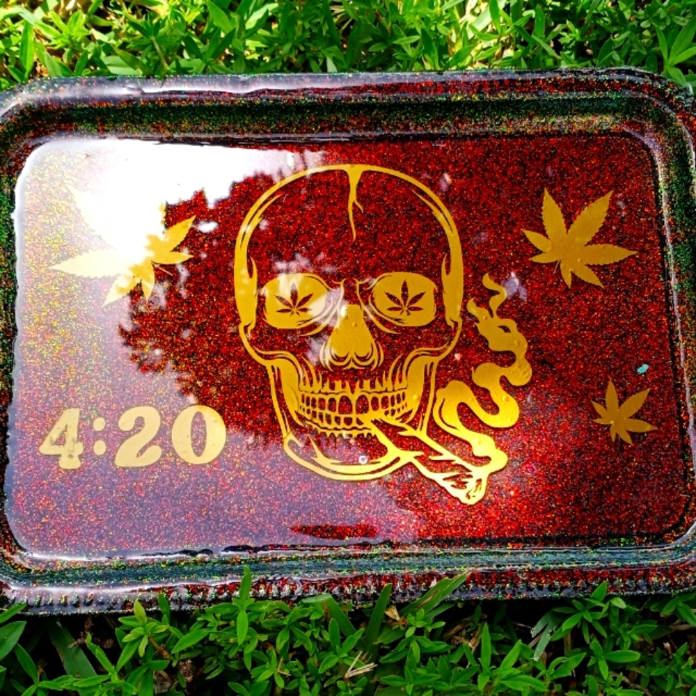 Rolling tray